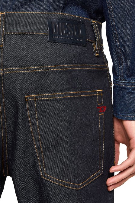 Diesel 2005 D-fining 009hf Taillierte Jeans Dunkelblau