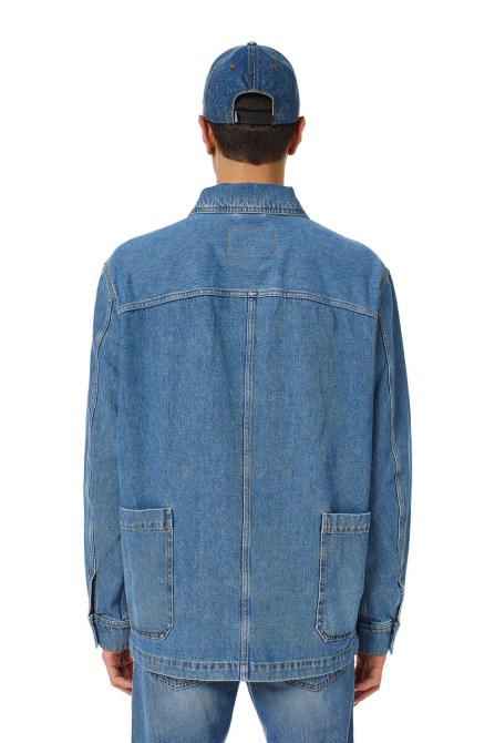 Mittelblaue Diesel D-rolk Arbeitsjacke