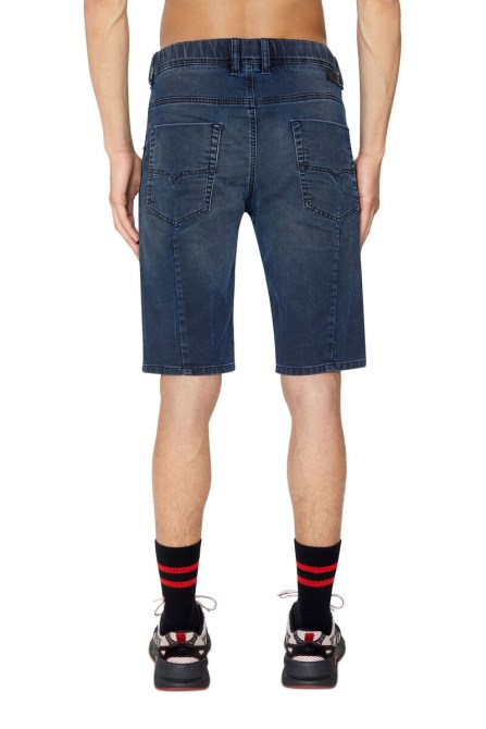 Dunkelblaue Diesel D-krooshort Joggjeans