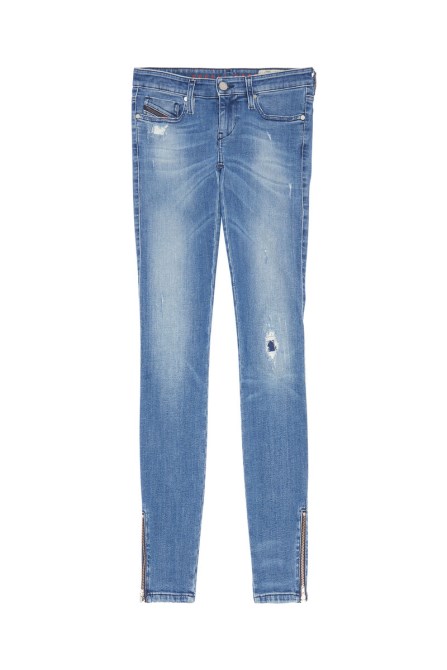 Skinzee-low-zip Diesel Mittelblau