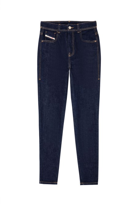 Diesel 1984 Slandy-high Z9c18 Super Skinny Jeans Dunkelblau