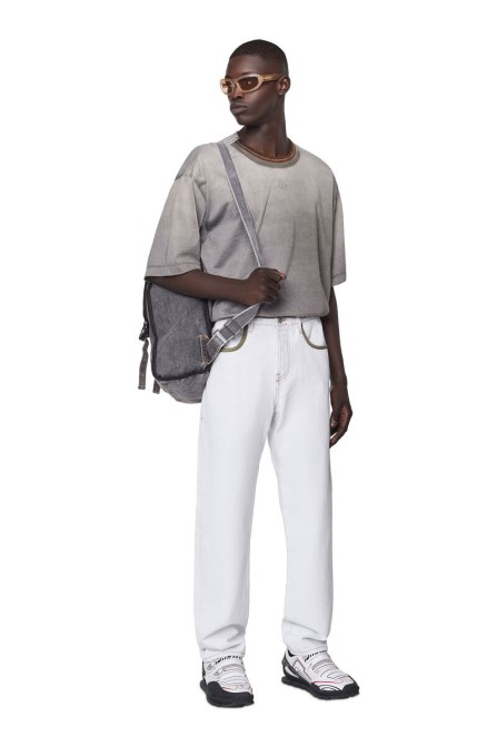 Diesel 2020 D-viker 007b1 Gerade Jeans Weiß