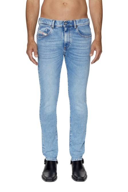 Hellblaue Diesel 2019 D-strukt 09b92 Schmale Jeans