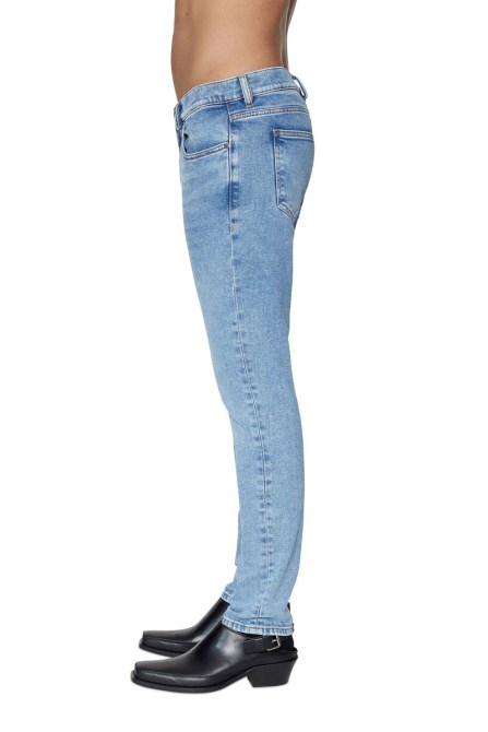 Hellblaue Diesel 2019 D-strukt 09b92 Schmale Jeans