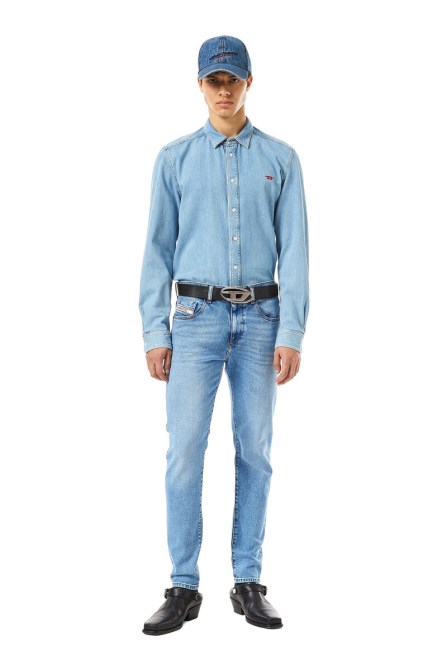 2019 D-strukt 09b92 Schmale Jeans Diesel Hellblau