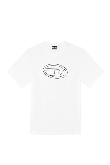 Diesel T-just-bigoval Weiß