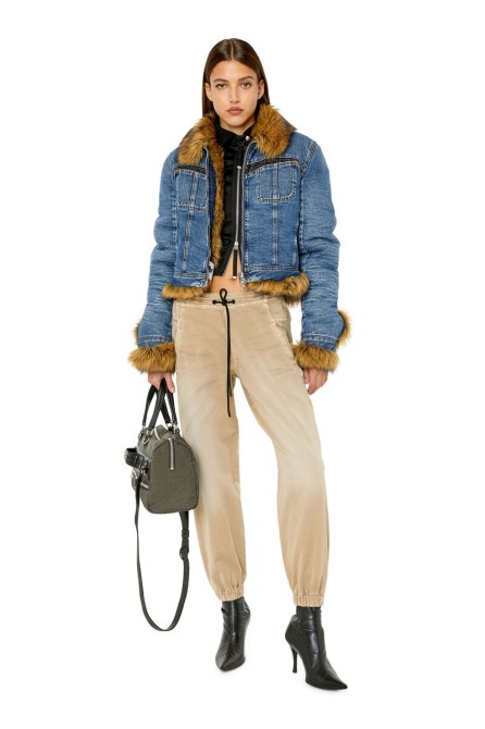 Krailey Joggjeans 0670m Junge Diesel Hellbraun