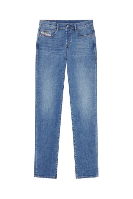 Mittelblaue Diesel 2020 D-viker 09d47 Gerade Jeans