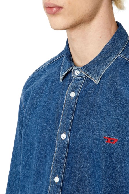Diesel D-simply Basic Shirt Dunkelblau