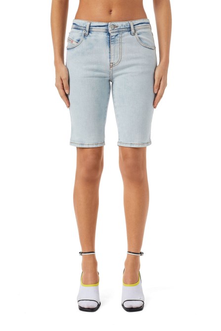 Hellblaue Diesel-de-ginny-fahrradhose