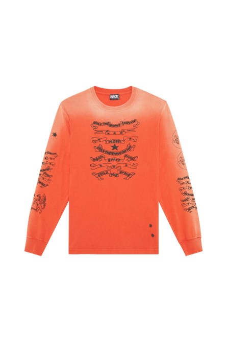 Diesel T-just-ls-e3 In Orange