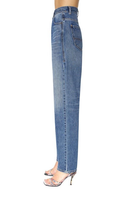 Diesel 1956 007c2 Gerade Jeans Mittelblau