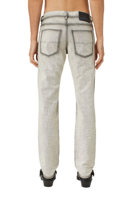 1995 09c86 Gerade Jeans Diesel Hellgrau