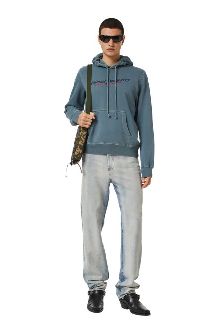 1955 09c89 Straight Jeans Diesel Hellblau