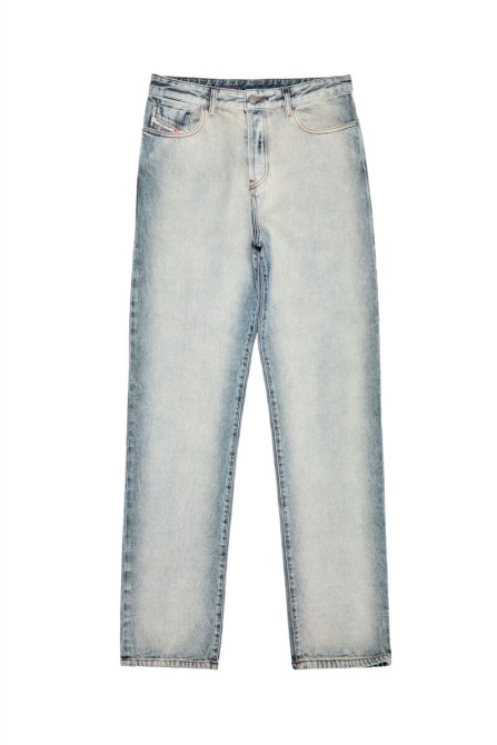 1955 09c89 Straight Jeans Diesel Hellblau