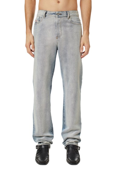 1955 09c89 Straight Jeans Diesel Hellblau