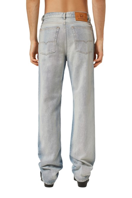 1955 09c89 Straight Jeans Diesel Hellblau