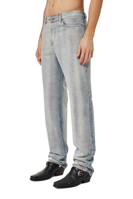 1955 09c89 Straight Jeans Diesel Hellblau