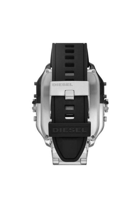 Dz7458 Diesel Silber/schwarz