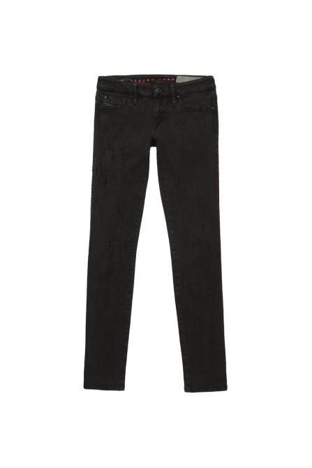 Skinzee-low-s Diesel Schwarz/dunkelgrau