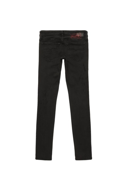 Skinzee-low-s Diesel Schwarz/dunkelgrau