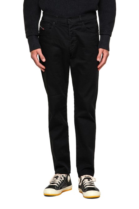 Schwarz/dunkelgrau Diesel 2005 D-fining 0688h Schmal Zulaufende Jeans