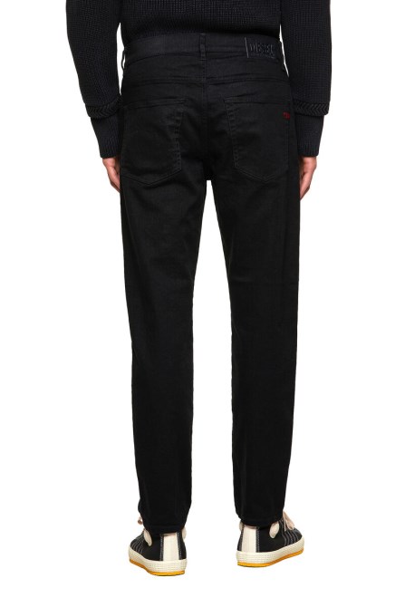 Schwarz/dunkelgrau Diesel 2005 D-fining 0688h Schmal Zulaufende Jeans