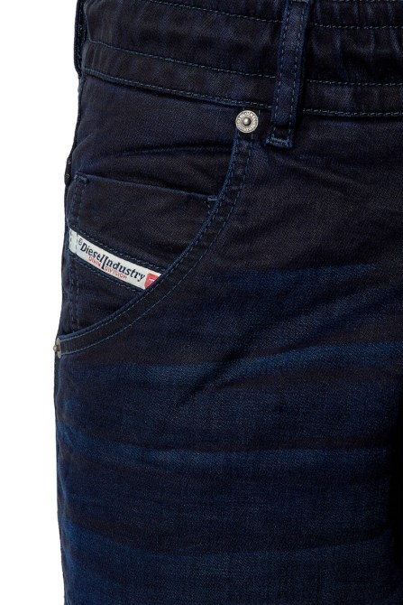 Diesel D-krooshort-z Joggjeans Dunkelblau