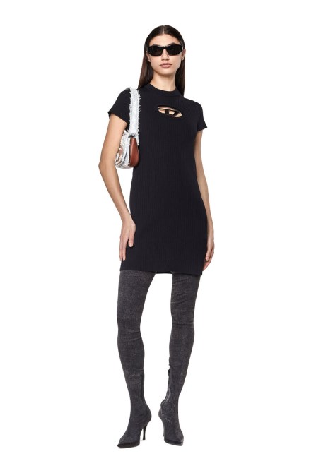 Diesel M-desmoines Kleid Schwarz