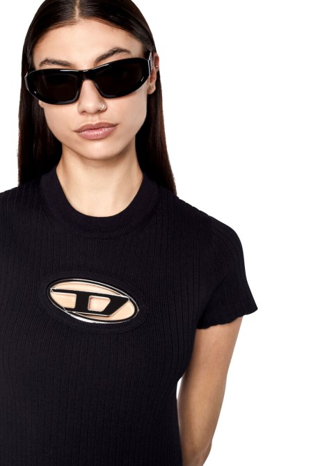 Diesel M-desmoines Kleid Schwarz