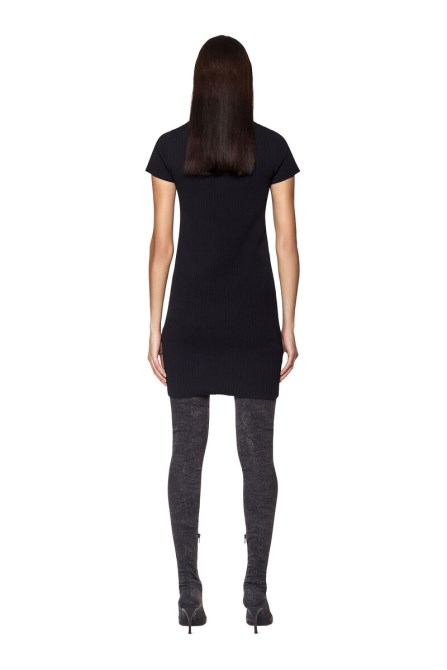 M-desmoines Kleid Diesel Schwarz