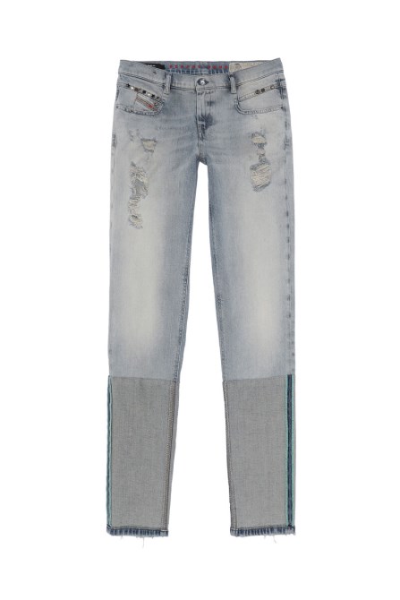 Hellblauer Diesel-belthy-knöchel