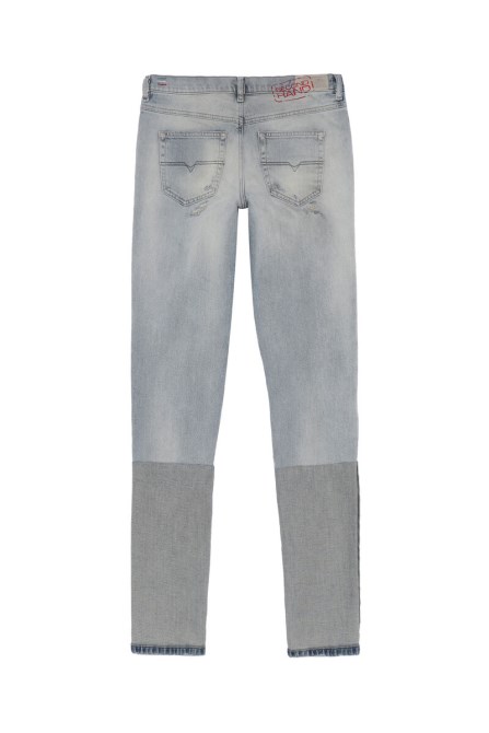 Hellblauer Diesel-belthy-knöchel