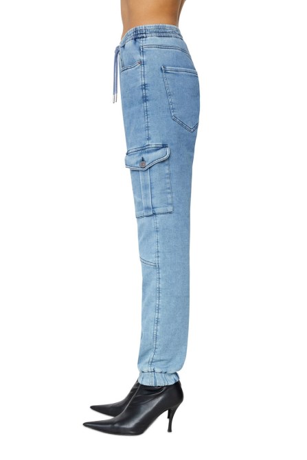 Diesel D-ursy Track Denim 069zr Slim Hellblau