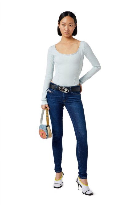 Diesel D-cho Track Denim Body Hellblau