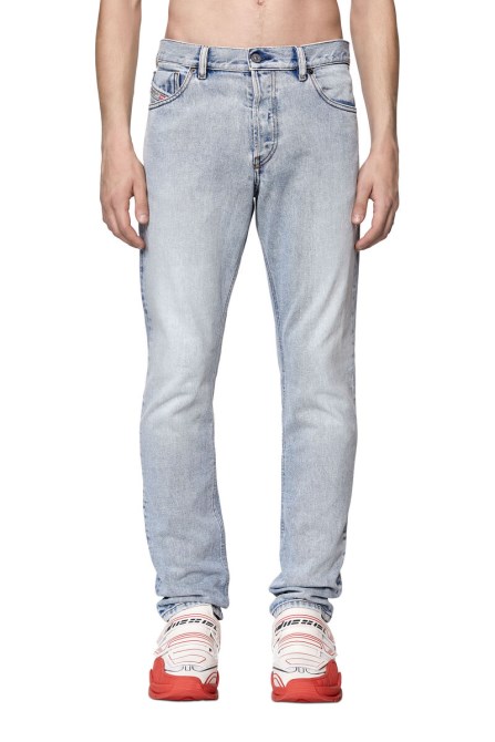 Diesel 1995 09c14 Gerade Jeans Hellblau