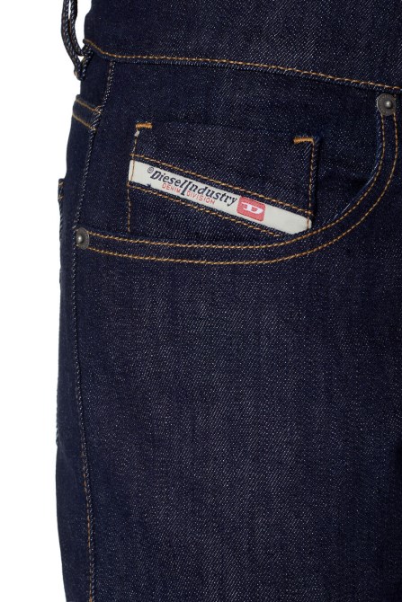 Diesel 2019 D-strukt Z9b89 Schmale Jeans Dunkelblau