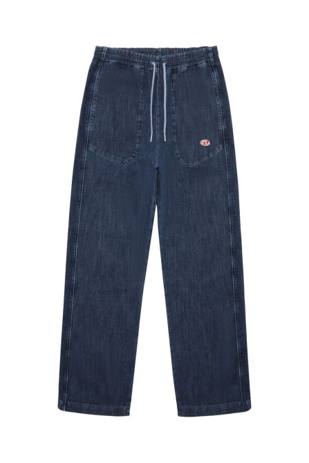 Diesel Dunkelblau D-martians Track Denim 09c30 Gerade