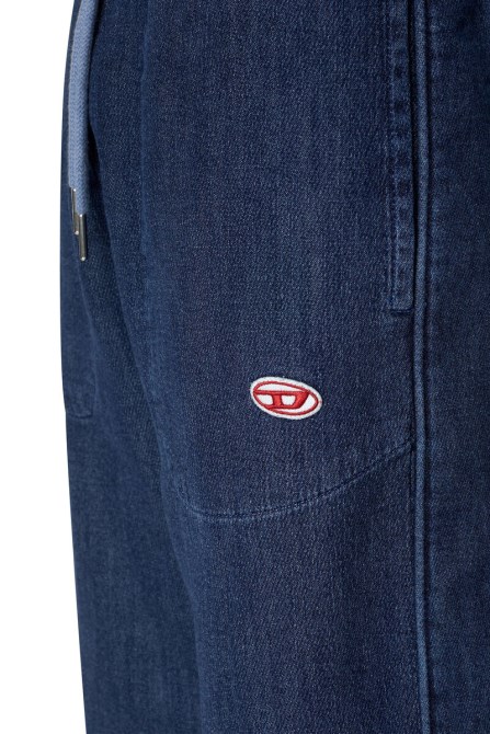 Dunkelblau Diesel D-martians Track Denim 09c30 Gerade