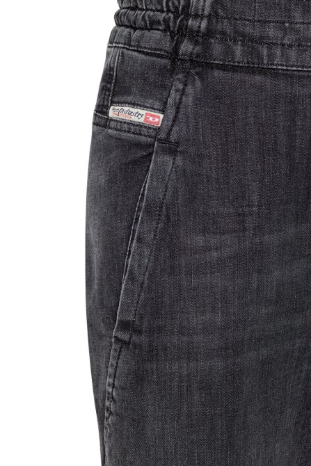 Diesel Krailey Joggjeans 09d52 Boyfriend Schwarz/dunkelgrau