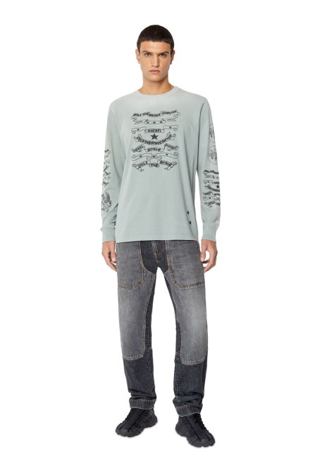 P-5-d 007g4 Straight Diesel Schwarz/dunkelgrau