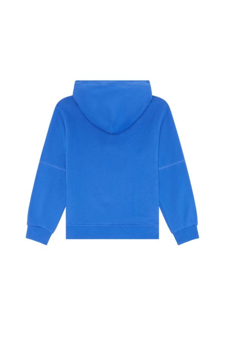 Diesel Spritzt über Blau