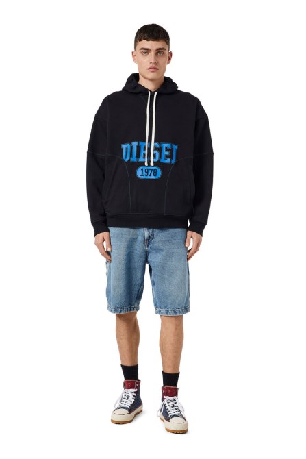 D-franky-z-short Diesel Mittelblau