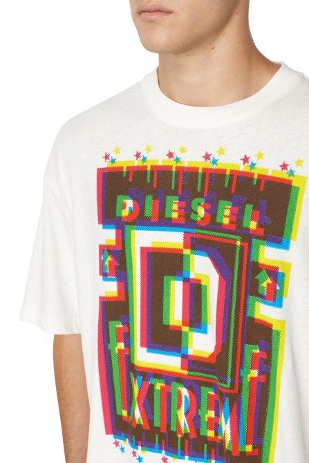 Diesel T-wash-e2 Weiß