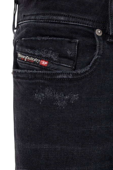 1979 Sleenker 09e42 Skinny Jeans Diesel Schwarz/dunkelgrau