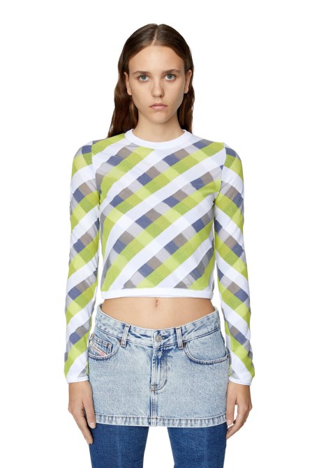 Diesel M-andy Grün/weiß