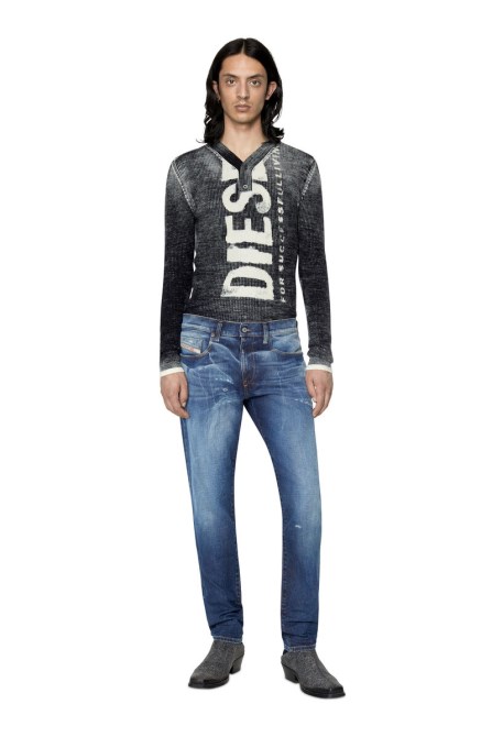 2019 D-Strukt 09e14 Slim Jeans Diesel Mittelblau