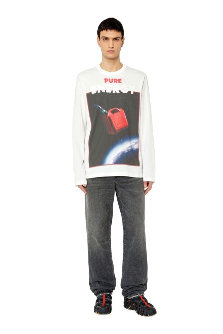 Weißer Diesel T-kran-ls-g4