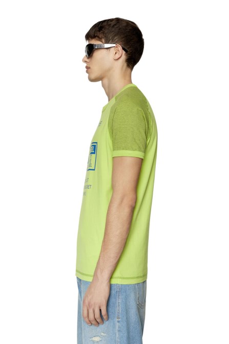 Diesel T-dieglan Grün Fluo