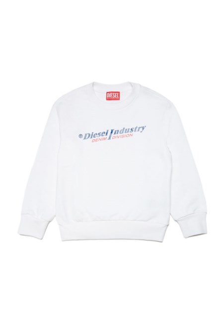 Diesel Sginnind über Weiß